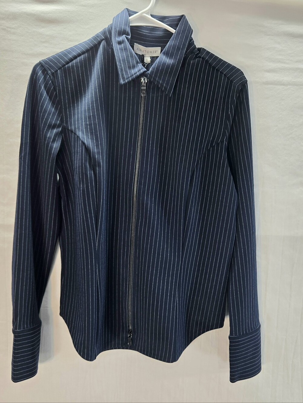 Anatomie Verity Women's Size Small  Pinstripe Lightweight Jacket New with Tags.